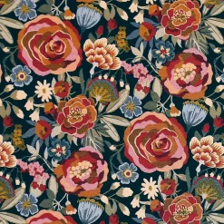 Abelia Jacquard Gobeläng - Klassiskt med vackert blommönster