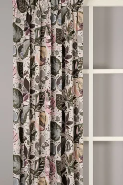 Adam och Eva beige-rosa gardiner