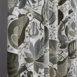 Adam och Eva mossgrön gardiner