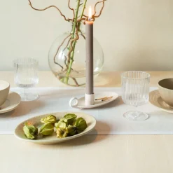 Airy beige löpare 35X120 - Ekelunds Linneväveri