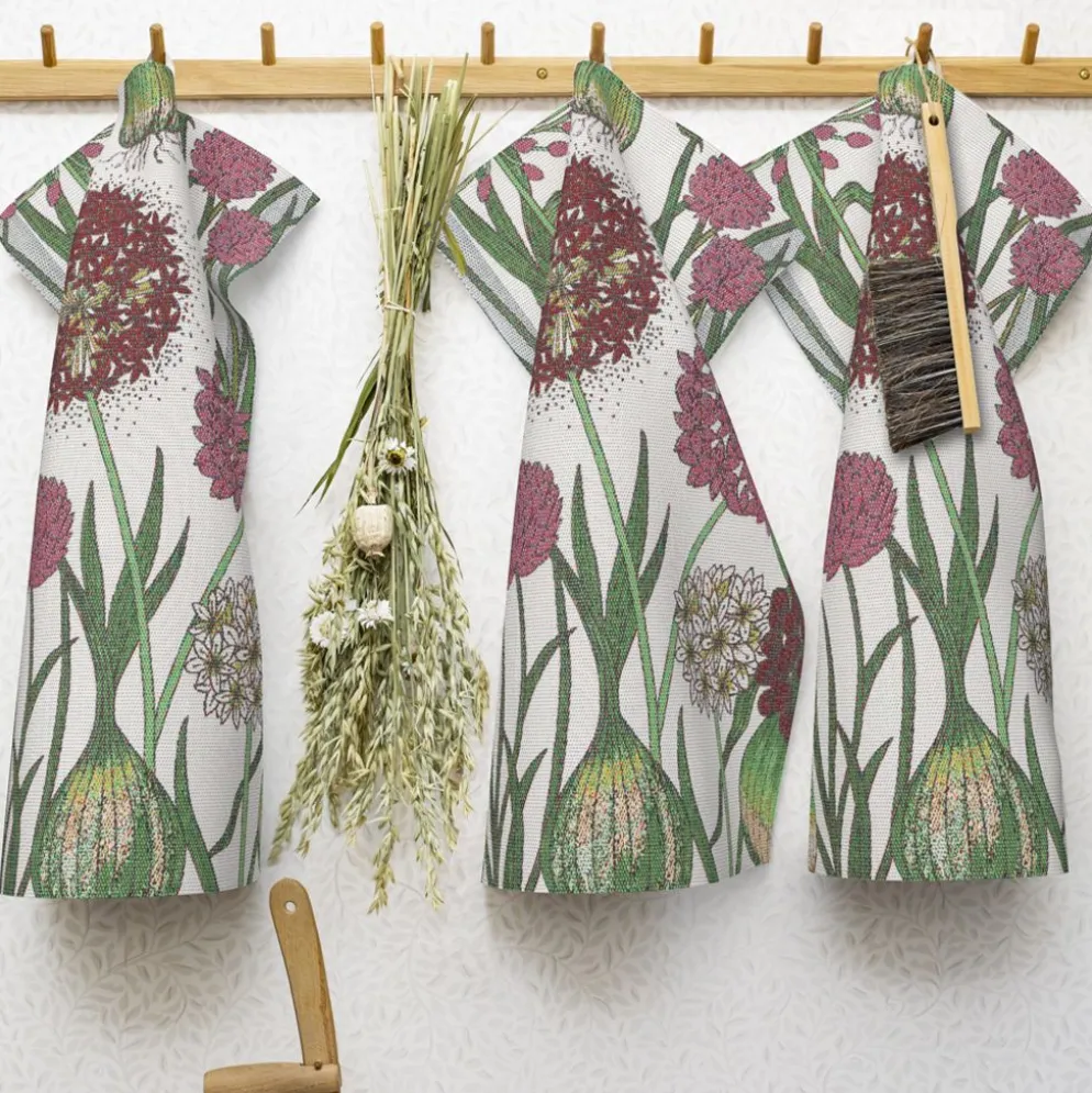 Allium kökshandduk 35X50 - Ekelunds Linneväveri