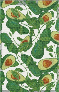 Avokado kökshandduk 40X60 - Ekelunds Linneväveri