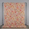 Bengale beige blommigt gardintyg