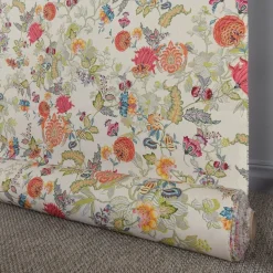 Bengale multi blommigt gardintyg