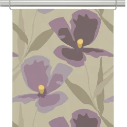 Blomsterskrud culla lila panelgardiner