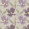 Blomsterskrud culla lila tyg