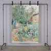 Blomsterträdgård 95x130 Tygtavla - Carl Larsson