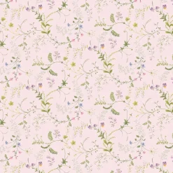 Blomsteryra rosa blommigt tyg