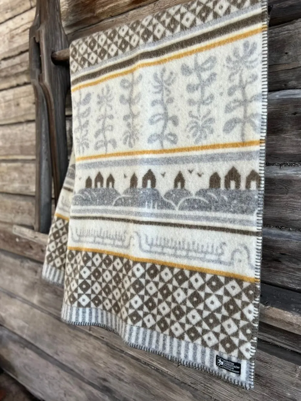 Bohus höst ullfilt 130x180cm - Kerstin Landström Design