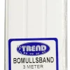 Bomullsband 3m x 13mm vit