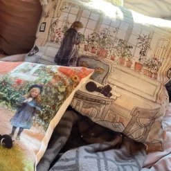 Brita kuddfodral - Carl Larsson