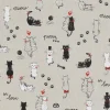 Cats in love tyg med katter