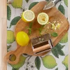 Citroner löpare 35X120 - Ekelunds Linneväveri