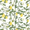Citronträd gul kuddfodral