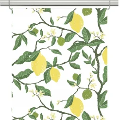 Citronträd gul panelgardiner