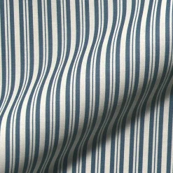 Classic Stripe Scene blå randigt tyg
