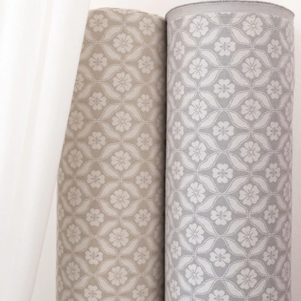 Clover beige tyg