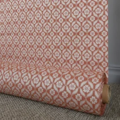 Clover terracotta tyg