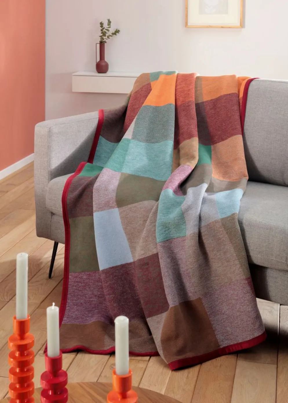 Colour-Woven filt