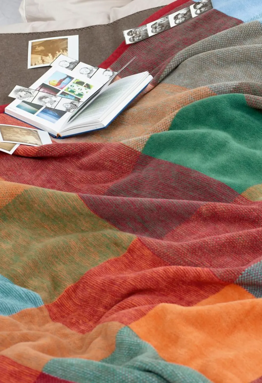 Colour-Woven filt