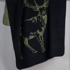 Deer grön filt