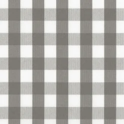 Dewon ljusgrå-vit rutigt tyg