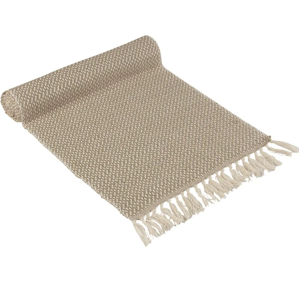 Dima beige/offwhite löpare 35x120cm