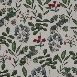 Drawn foliage tyg