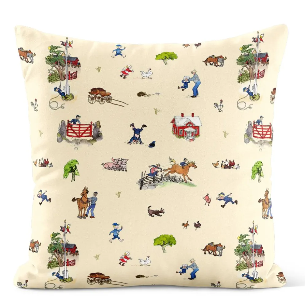 Emil I Katthult – Kuddfodral Beige