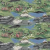 Fjällängar grå-grön tyg