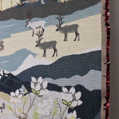 Fjällvandring blå gobeläng