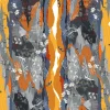 Fjällvandring Bård orange tyg