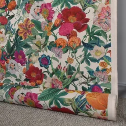Flashy Floral tyg - Linnelook
