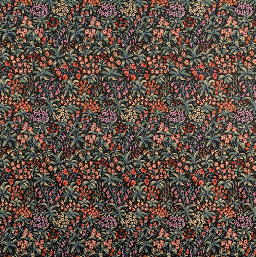 Fleurs svart gobeläng