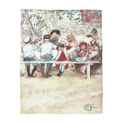 Frukost kökshandduk - Carl Larsson