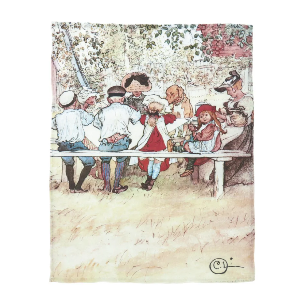 Frukost kökshandduk - Carl Larsson
