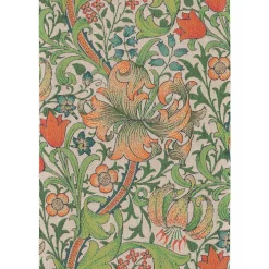 Golden lily kökshandduk 35X50cm William Morris - Ekelunds Linneväveri