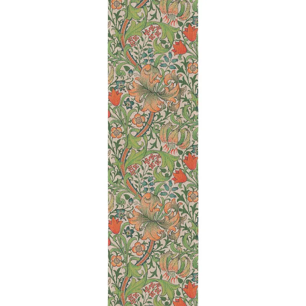Golden Lily löpare 35X120 - Ekelunds Linneväveri