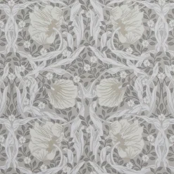 Grace beige tyg - Klassiskt Arts & Crafts mönster