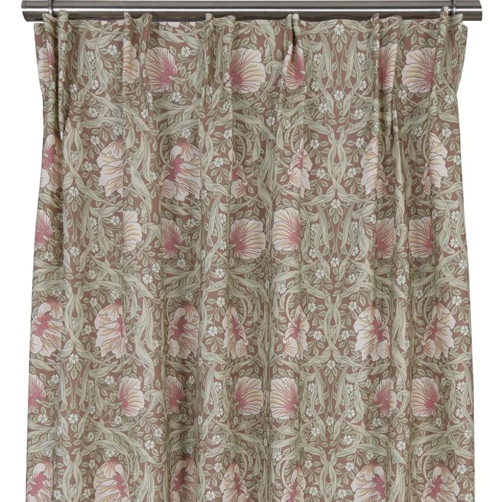 Grace brun gardiner - Klassisk blommig Arts and Crafts design