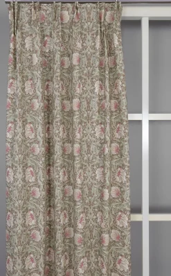 Grace brun gardiner - Klassisk blommig Arts and Crafts design