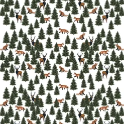 Granskog grön tyg