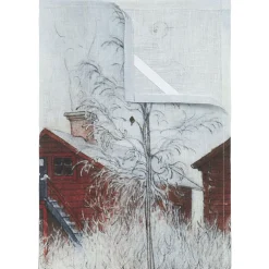 Gården kökshandduk - Carl Larsson