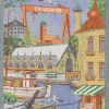 Göteborg kökshandduk 35X50 - Ekelunds Linneväveri
