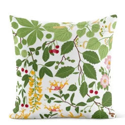Haga multi blommigt kuddfodral