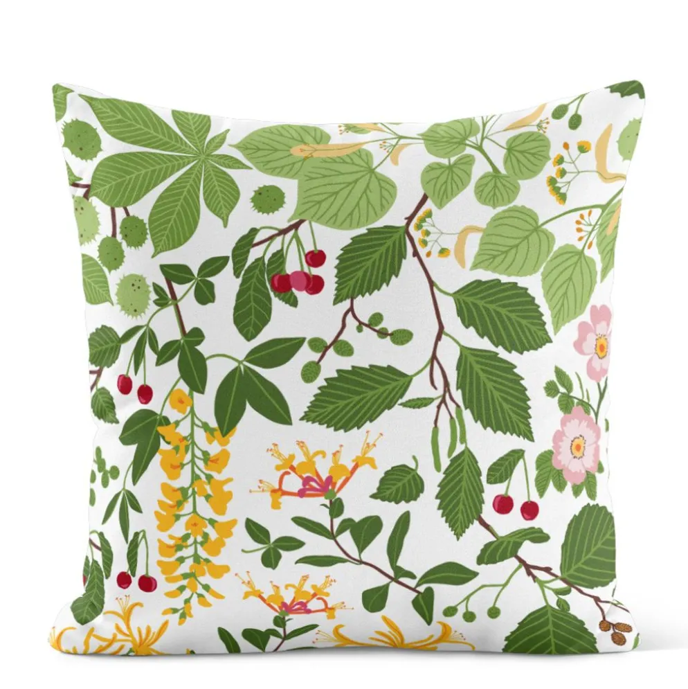 Haga multi blommigt kuddfodral