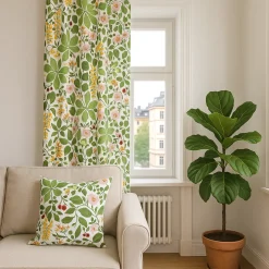 Haga multi blommigt kuddfodral