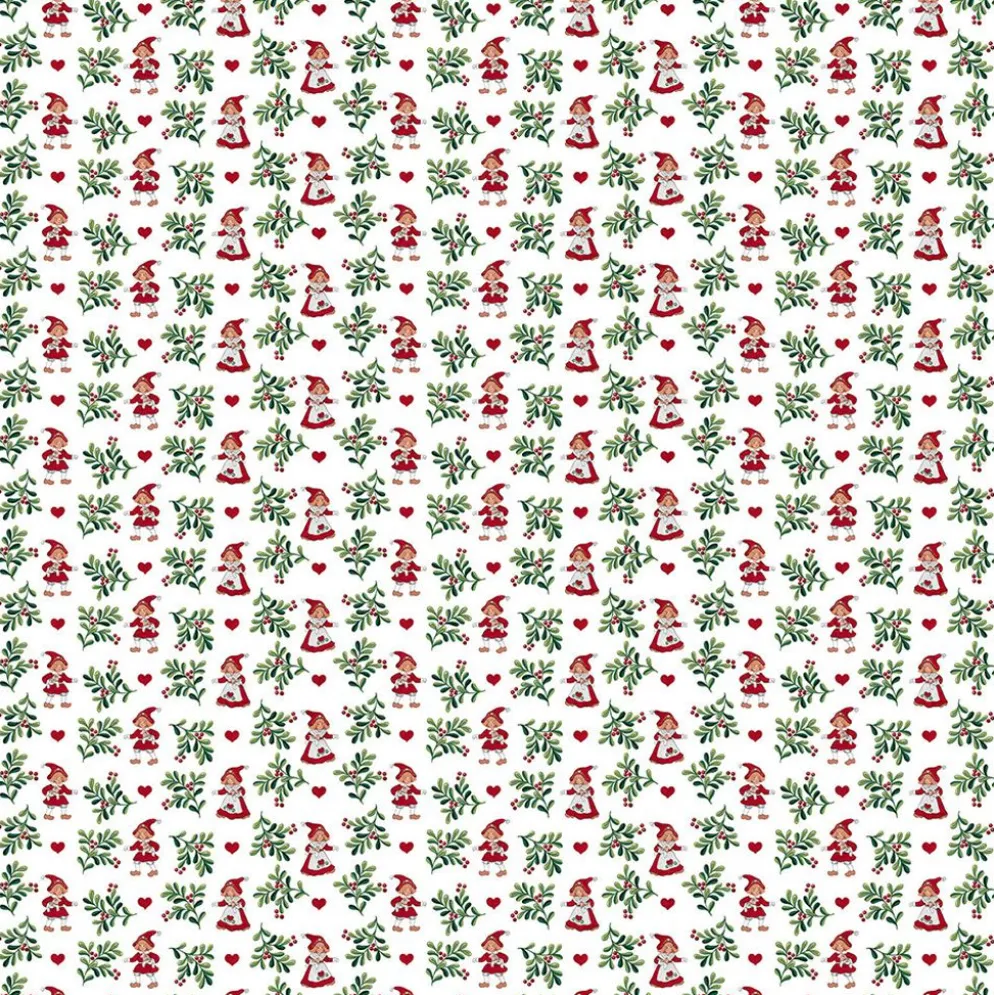 Hjärtans jul vit