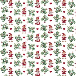 Hjärtans jul vit