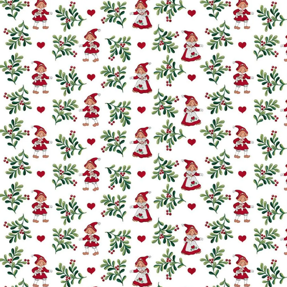 Hjärtans jul vit